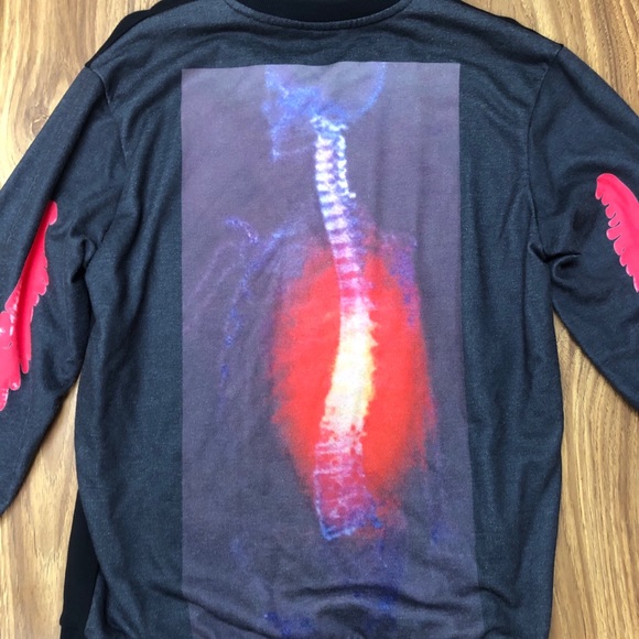 Hood By Air crew neck x-ray sweater - Picture 1 of 7